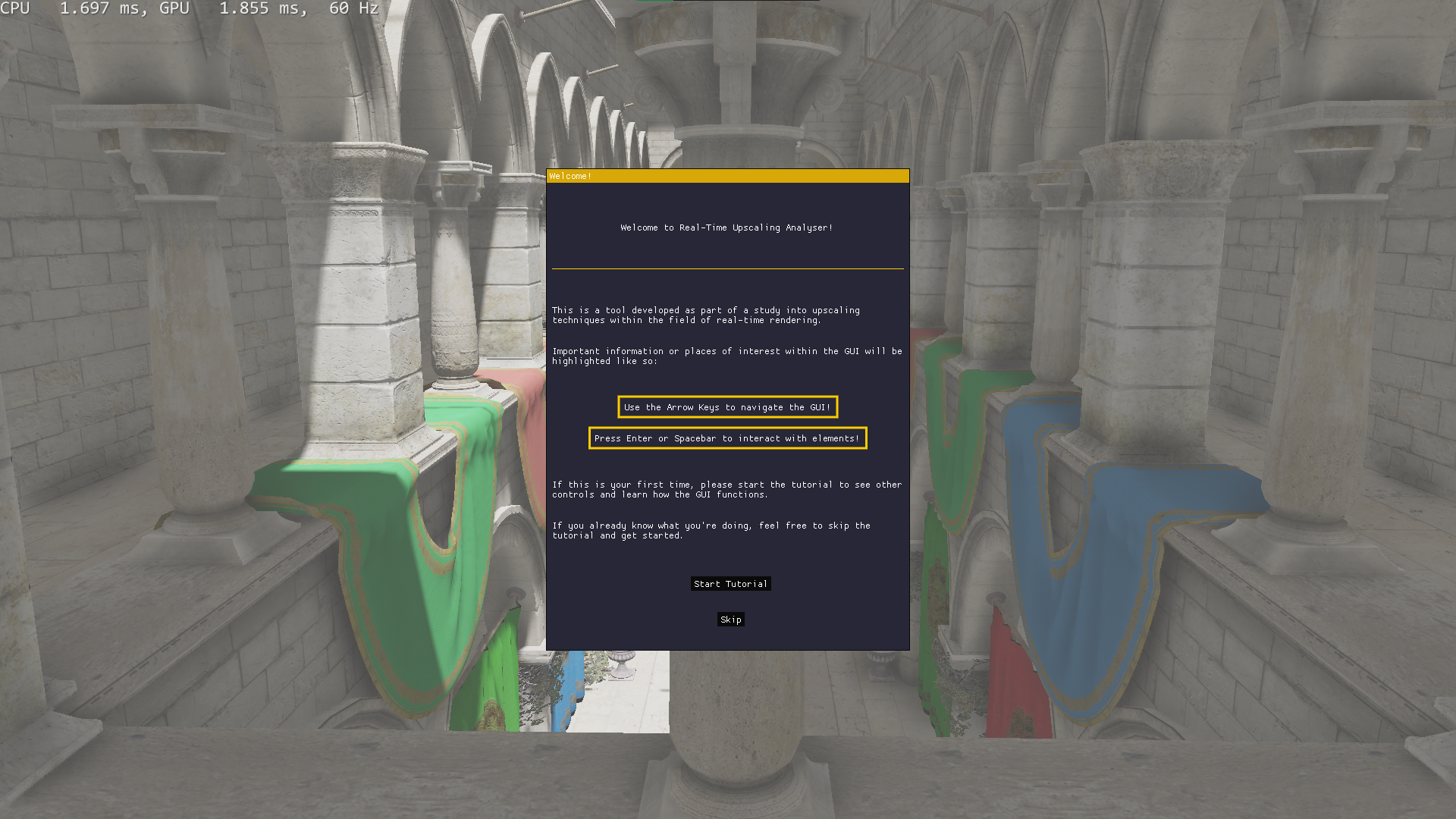 Master's Dissertation - Real-Time Upscaling Analyser